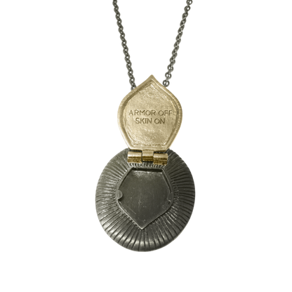Armor Off, Skin On Pendant