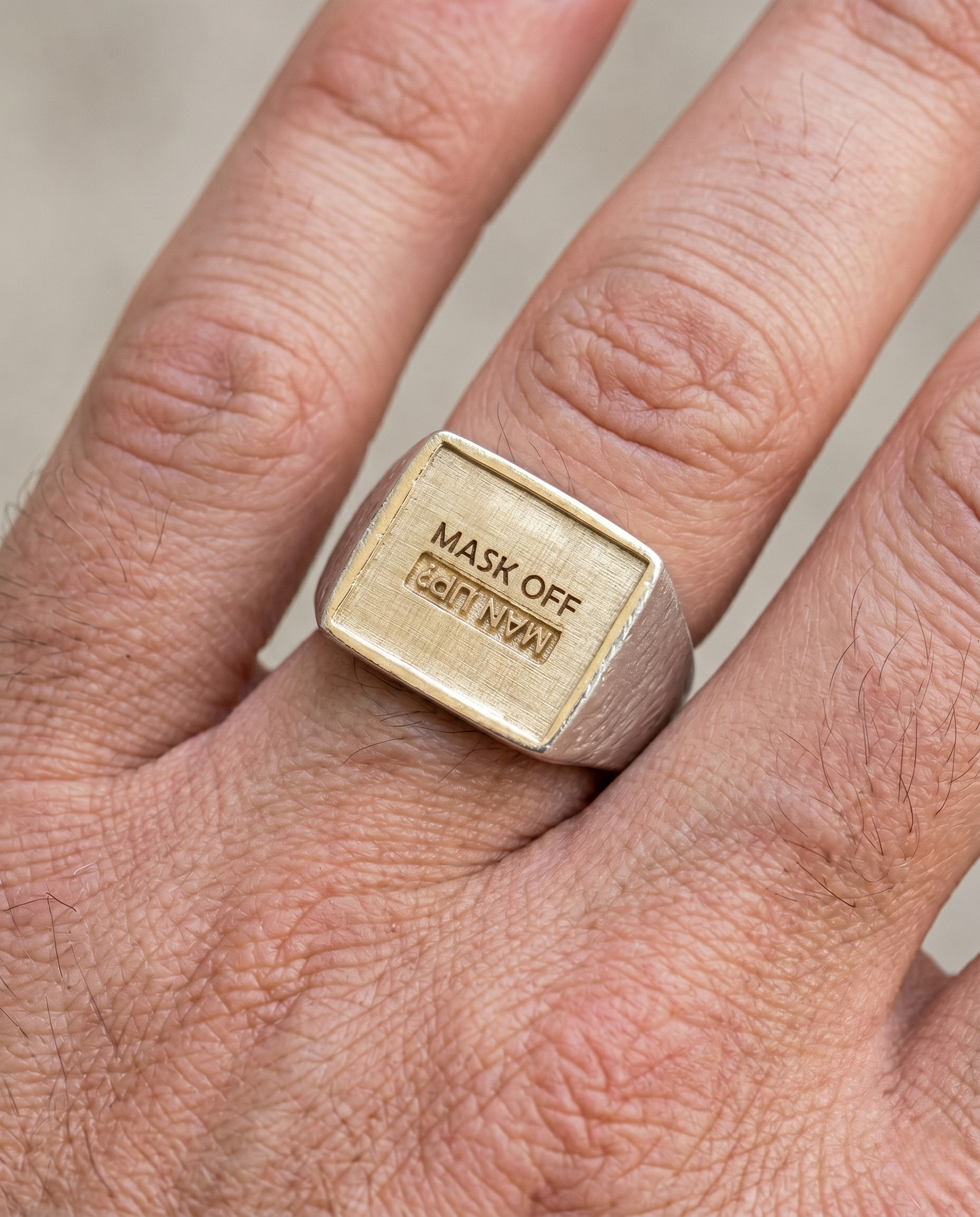 Mask Off, Strength On Ring